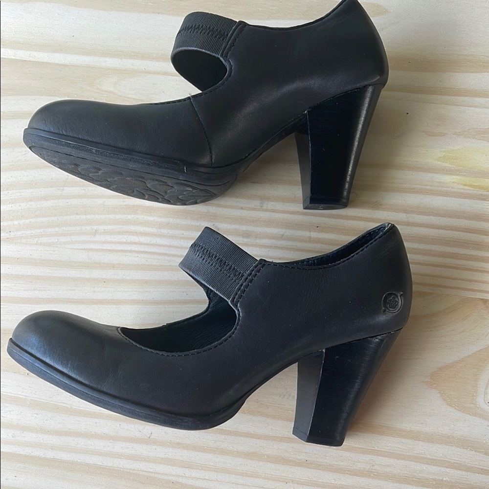 Born Black Heels Mary Jane Style - Picture 13 of 13